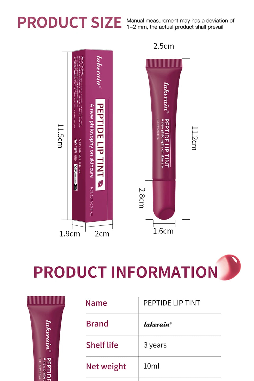 Luminis™ – Lip Gloss with light LED