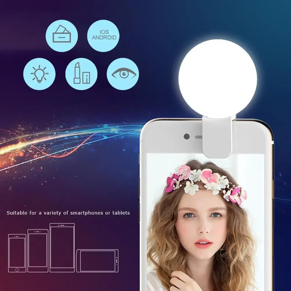 Mini Selfie Ring Light – Vibelight Edition